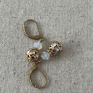 Vintage Inspired Swarovski Earrings